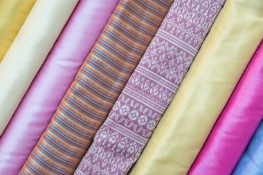 soyut renkli kumaş doku arka plan