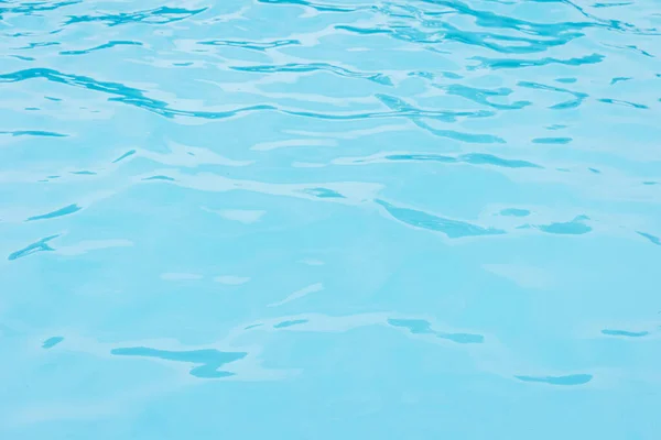 Pool Kék Víz Tükröződés Textúra Háttér — Stock Fotó