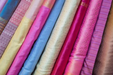 soyut renkli kumaş doku arka plan