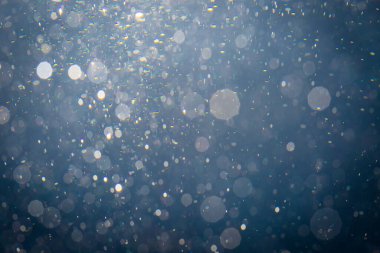 Soyut bulanık bokeh su dokusu arkaplanı