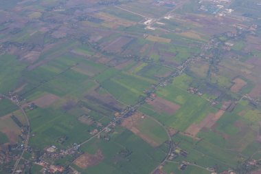 Hava planı arka planından görüntü ekme alanı