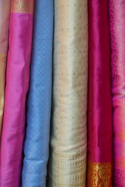 soyut renkli kumaş doku arka plan