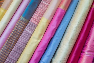 soyut renkli kumaş doku arka plan