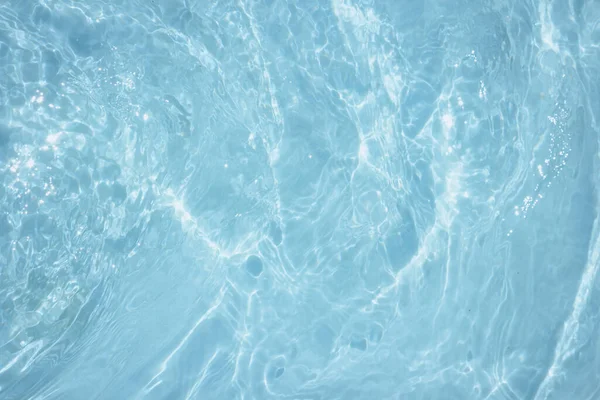 blauwe zwembad water textuur achtergrond