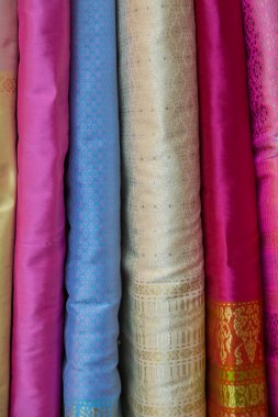 soyut renkli kumaş doku arka plan