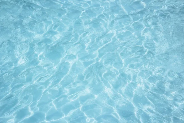 Blue Pool Water Texture Background — Stock Photo, Image