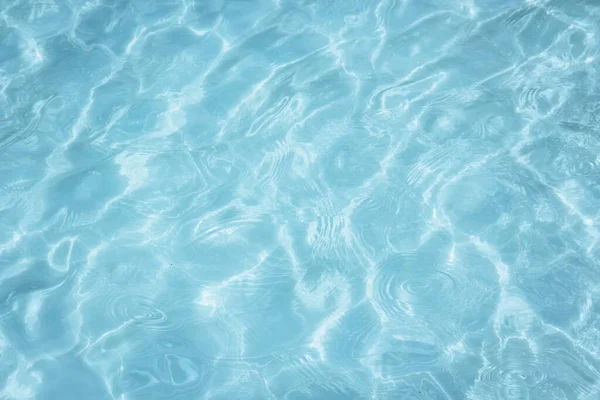 Blue Pool Water Texture Background — Stock Photo, Image