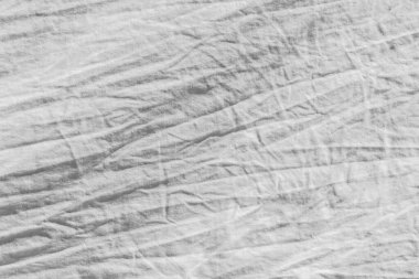 Beyaz kumaş krep dokusu arkaplanı