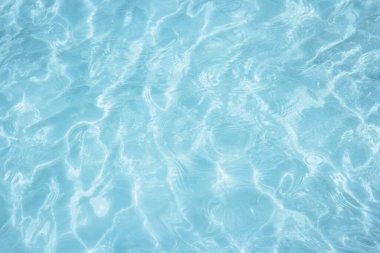 blauwe zwembad water textuur achtergrond