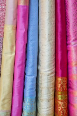 soyut renkli kumaş doku arka plan