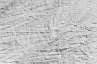 Beyaz kumaş krep dokusu arkaplanı