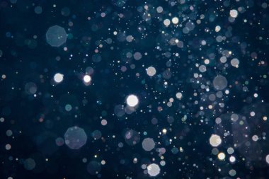 Siyah bokeh arka plan bulanıklık