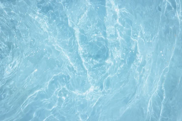 blauwe zwembad water textuur achtergrond