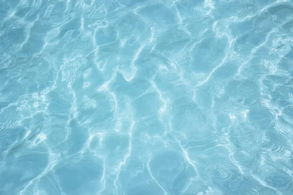 blauwe zwembad water textuur achtergrond