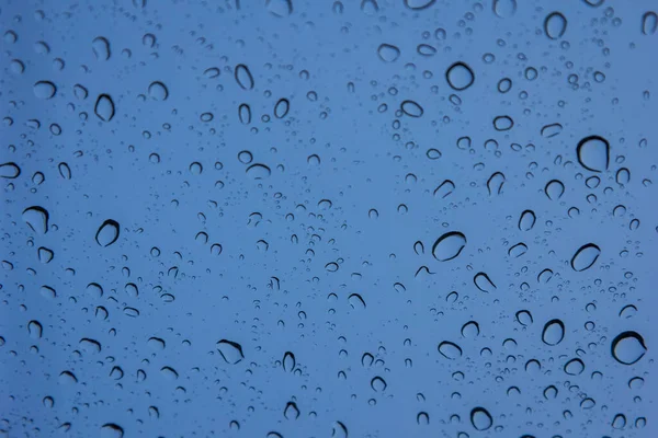 Wassertropfen Regentag — Stockfoto