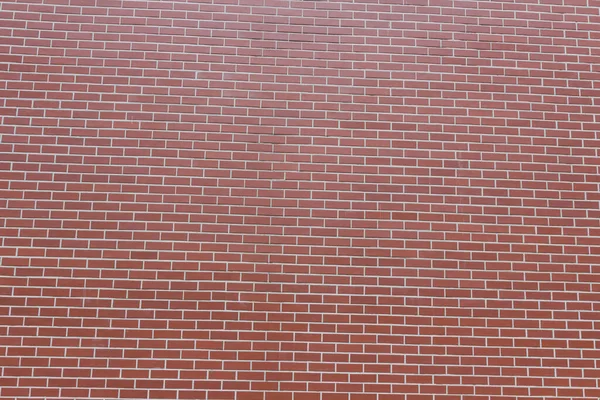 赤レンガの背景の壁 — ストック写真