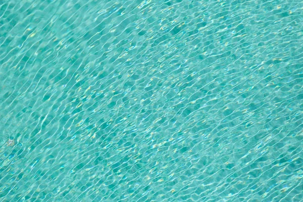 Reflexão Onda Brilho Fundo Piscina Azul — Fotografia de Stock