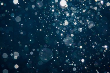 Siyah bokeh arka plan bulanıklık