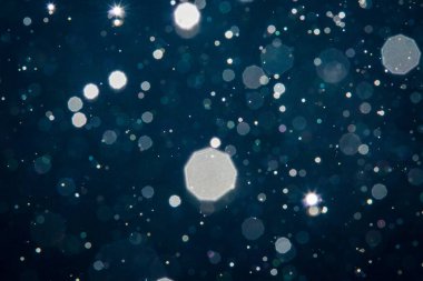 Siyah bokeh arka plan bulanıklık