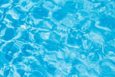 Mavi su RIP dalga yansıma arka plan