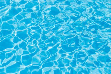 Mavi su RIP dalga yansıma arka plan