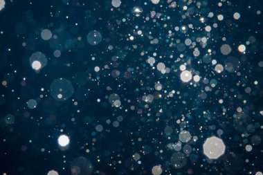 Siyah bokeh arka plan bulanıklık