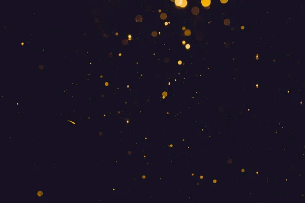 Ouro Abstrato Bokeh Fundo — Fotografia de Stock