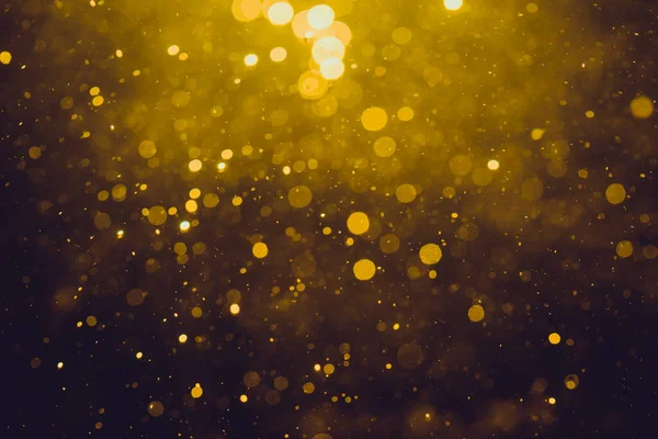 Gold Abstract Bokeh Background — Stock Photo, Image