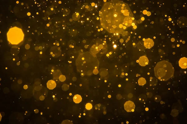 Soyut bulanık altın parıltılı bokeh arkaplan