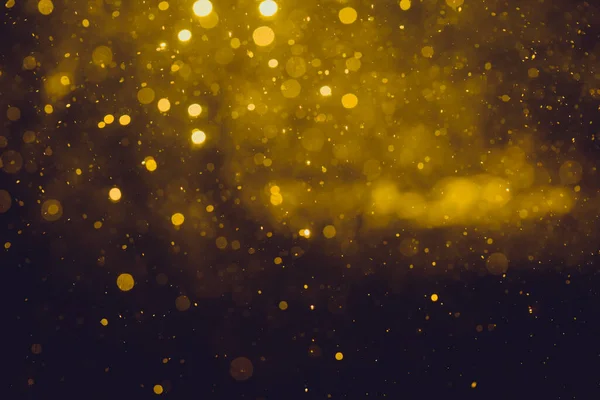 Oro Astratto Bokeh Sfondo — Foto Stock