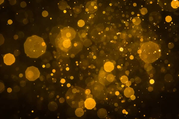 Soyut bulanık altın parıltılı bokeh arkaplan