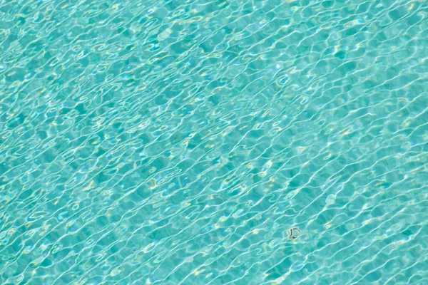Glanzwellenreflexion Blauen Pool Hintergrund — Stockfoto