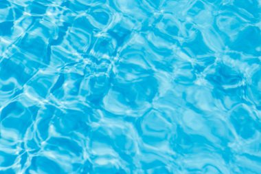 Mavi su RIP dalga yansıma arka plan