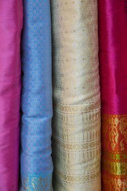 soyut renkli kumaş doku arka plan