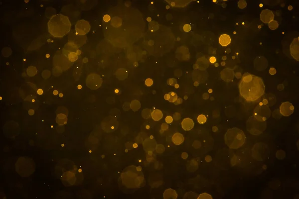 Abstrakt Suddig Guld Glitter Bokeh Bakgrund — Stockfoto