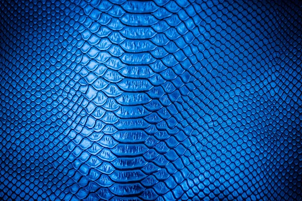 Textura Couro Azul Uso Para Fundo — Fotografia de Stock