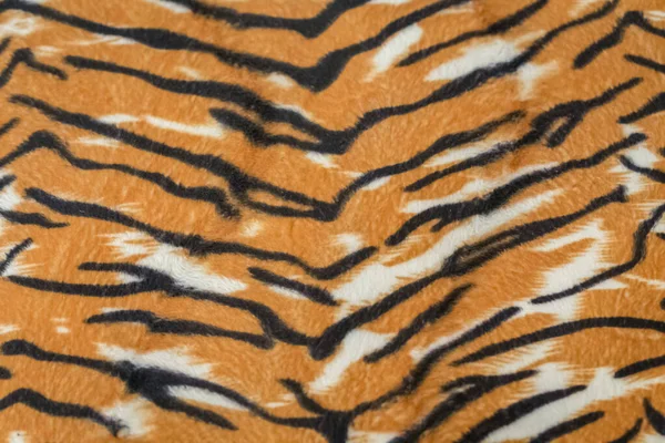 Sztuczny Tygrys Skóra Wzór Baackground — Zdjęcie stockowe
