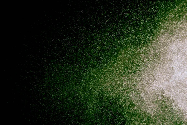 Siyah arkaplanda mavi bokeh