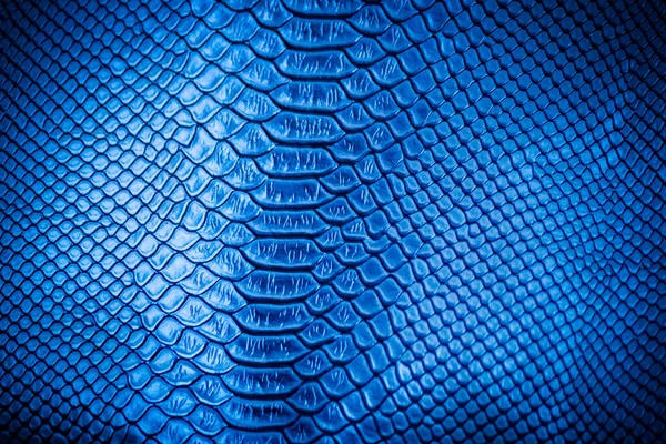 Blue Leather Texture Use Background — Stock Photo, Image