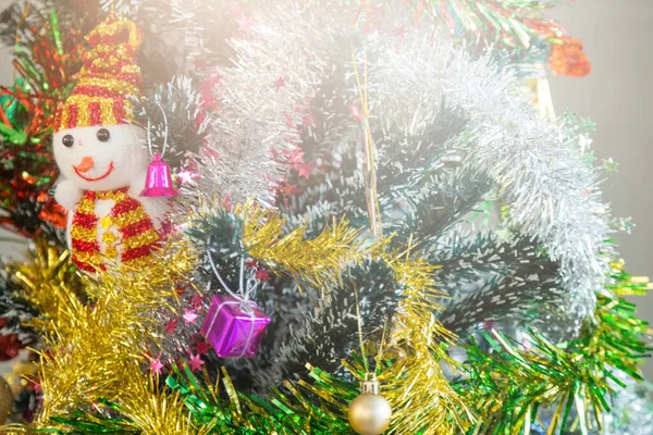 Decorazione Sfondo Albero Natale — Foto Stock