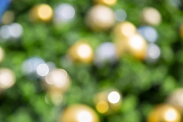 Blur Christmas Tree Decoration Background — Stock Photo, Image