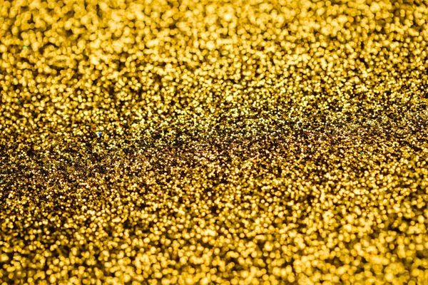 Аннотация Golden Glitter Bokeh Background — стоковое фото