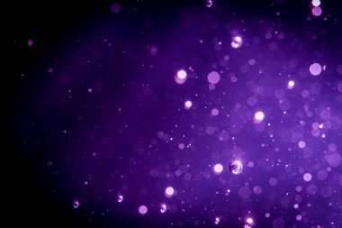 siyah arka plan üzerine soyut bokeh