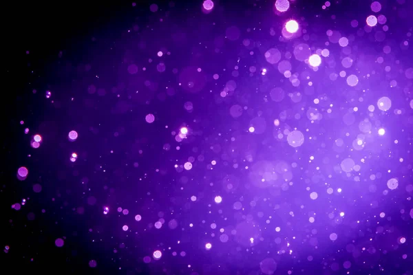 Abstracto Púrpura Violeta Bokeh Negro — Foto de Stock