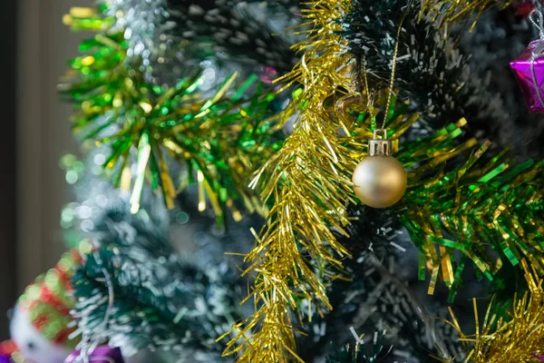 Décoration Fond Arbre Noël — Photo