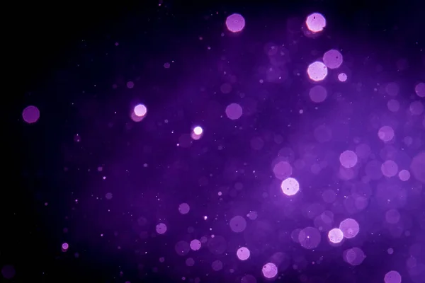 siyah arka plan üzerine soyut bokeh