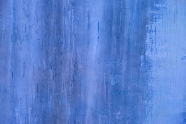 Vecchio Cemento Vernice Blu Sfondo Della Parete — Foto Stock