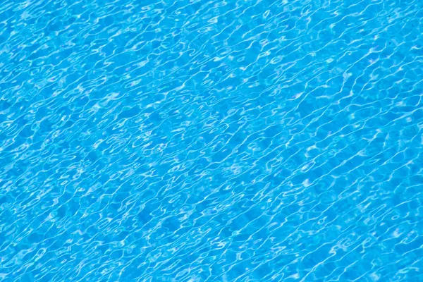 Colore Blu Dell Onda Riflesso Piscina — Foto Stock