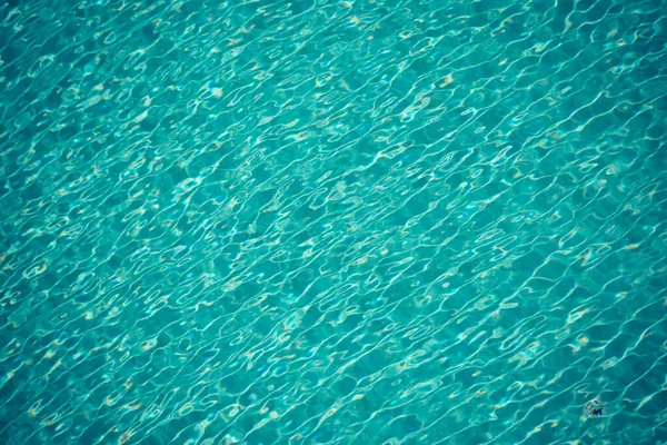 Blaue Farbe Der Welle Und Reflexion Schwimmbad — Stockfoto