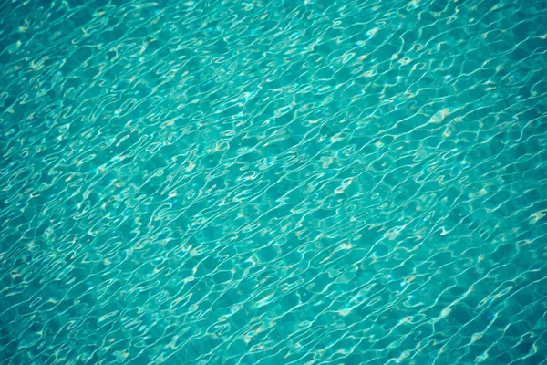 Blue Color Wave Reflection Swimming Pool — Stock Photo, Image